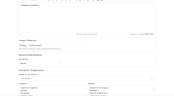 Prueba de publicación de hoy
